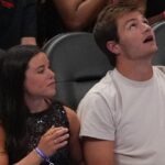 Drake Maye Steals Show At NBA Game Slinging Footballs Into Crowd