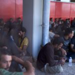 Hundreds of migrants moved from Crete to Greek mainland