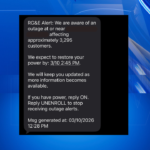 Technical issue causes false power outage notifications from RG&E in Greece and Charlotte