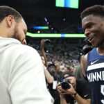 Anthony Edwards Sends Blunt Message to Stephen Curry