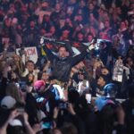 Giannis Antetokounmpo and Lil Yachty were vibing out to CM Punk’s music at WWE Elimination Chamber