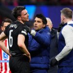 Cristian Romero, Joao Palhinha to miss Tottenham’s visit to Liverpool after clash of heads