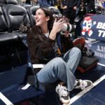 Caitlin Clark credentialed as Pacers photographer as LeBron James, Lakers visit to Indiana
