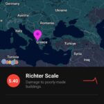 5.5 Earthquake Hits Rodotopi Greece: Strong Shaking Felt