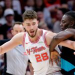 Sengun and Thompson help the Rockets beat the Trail Blazers 106-99