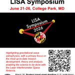 LISA Symposium Reminder: Travel Grant Applications Due