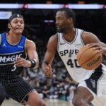San Antonio’s Harrison Barnes ends iron man streak because of nap injury – Chicago Tribune