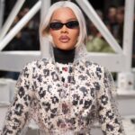 Teyana Taylor, Lily-Rose Depp & Jennie Shine at Chanel Show in Paris