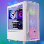 White-themed Skytech RX 9070 XT gaming PC crashes under $1,800 with Newegg deal