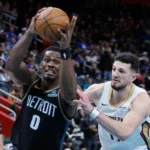 Jalen Duren’s 30-point double-double leads Pistons past Pelicans 129-108