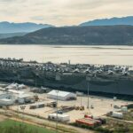 The aircraft carrier USS Gerald R. Ford arrived in Greece to undergo repairs after suffering a fire in the Red Sea