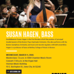 Guest Artist: Susan Hagen, double bass | The University of Iowa