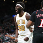 Which NBA big man did Celtics’ Neemias Queta reach out to for rebounding advice?