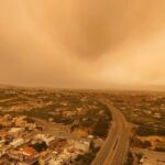 Dust from Libya and Egypt Spreads Across Greece