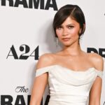 Zendaya Rewears White Vivienne Westwood Gown at ‘The Drama’ Premiere