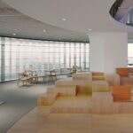 Snøhetta arranges finance office around wooden amphitheatre