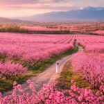 Discover Greece’s Hidden Gem: The Breathtaking 170,000-Acre Peach Blossom Spectacle Travel Destination in Veroia