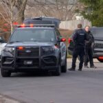 Greece Police scene on Grecian Parkway