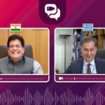 Piyush Goyal interacts with Greece Deputy Minister of Foreign Affairs to discuss deepening cooperation between the two nations