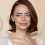 Emma Stone Elevates Her Signature Look in a Beaded Oscars Gown