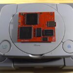 This Frankenstein PlayStation PCB reads games from microSD and outputs video over HDMI