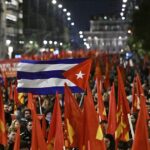In Defense of Communism: Massive KKE rally in Greece sends message of solidarity with Cuba: “CUBA IS NOT ALONE!”