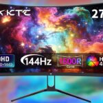 The 27″ KTC QHD 144Hz Gaming Monitor Drops to $83 During the Amazon Spring Sale