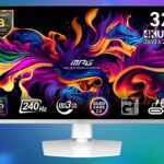 Top-tier white MSI QD-OLED 4K gaming monitor tumbles to lowest price ever in Amazon Big Spring Sales