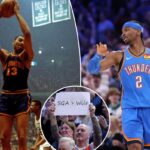 Shai Gilgeous-Alexander breaks Wilt Chamberlain’s 20-point game record