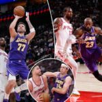 Who will the Lakers play in the first round of NBA playoffs?
