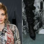 Paris Jackson Trades Sock Boots for Slouchy Boots at Vivienne Westwood