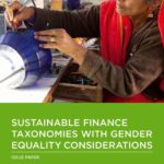Sustainable finance taxonomies with gender equality considerations | Publications