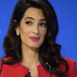 Amal Clooney expertly styles spring’s boldest colour