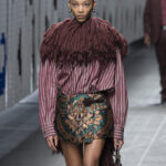 [Luxus Magazine] Fringes, transparency, slits… 5 trends spotted at Fashion Week autumn-winter 2026-2027