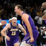 Luke Kennard sinks last-second three as Lakers win ninth straight