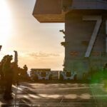 USS Gerald R. Ford completes repairs in Greece as thousands of Marines and sailors arrive in Mideast