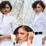 Zendaya wears gold band at Paris Fashion Week amid Tom Holland marriage rumors