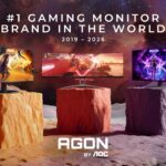 AOC celebrates another year as the no. 1 gaming monitor brand, thanks to new OLED and high-refresh rate displays