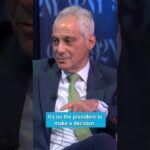 Emanuel: Iran war was Trump’s call, not Israel’s | GZERO World