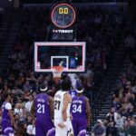 Jamal Murray makes 10 3-pointers, including a half-court heave, to lead Nuggets past Jazz 130-117