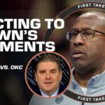 Brian Windhorst’s TIRED of coaches complaining about officiating when playing OKC 👀 | First Take