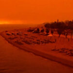 Apocalyptic red skies hit Greece: Saharan Dust blankets Crete while deadly Storm Erminio sparks widespread chaos | Watch | World News