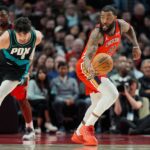 Jrue Holiday has 27 to lead the Blazers to a 118-106 win over the Pelicans