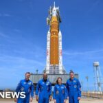 LIVE: NASA launches Artemis II rocket on mission to the moon | NBC News
