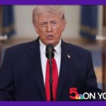 President Donald Trump addresses the nation about the war with Iran