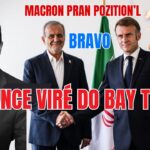 FRANCE VIRÉ DO BAY ÉTAZINI – MACRON NAN AKO AK IRAN KONT TRUMP – LOD MONDYAL DÉJA KRAZÉ – ABNER G