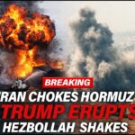 BREAKING: Iran CHOKES Hormuz; Trump Blasts Tehran; Hezbollah Renews Fire | TBN Israel