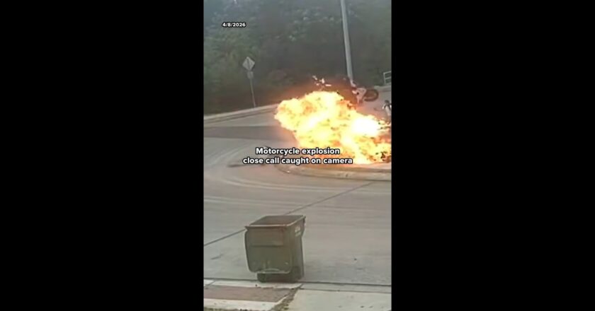 San Antonio motorcycle crash near children