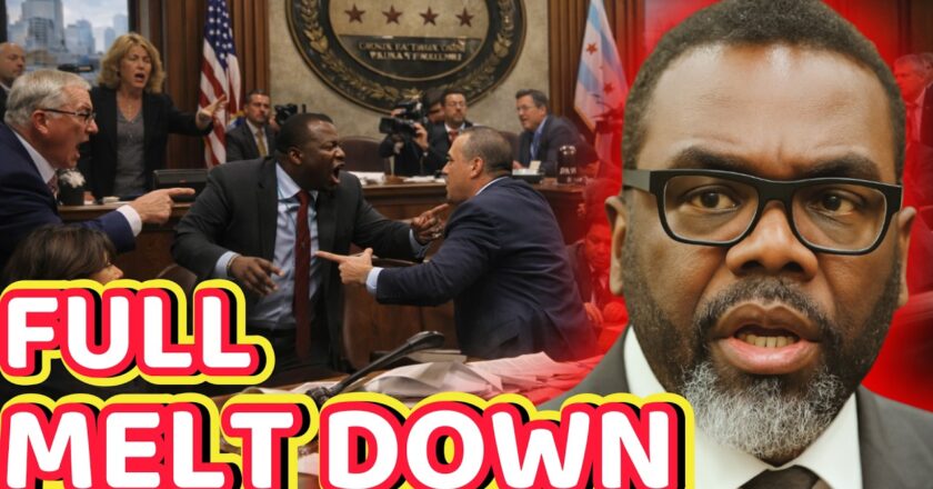 🚨”He Could be KICKED OUT” – Chicago City Hall IMPLODES as Brandon Johnson LOSES CONTROL