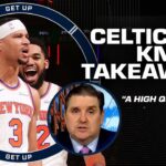 Brian Windhorst reveals what the Knicks proved in clutch win over the Celtics 👀 | Get Up